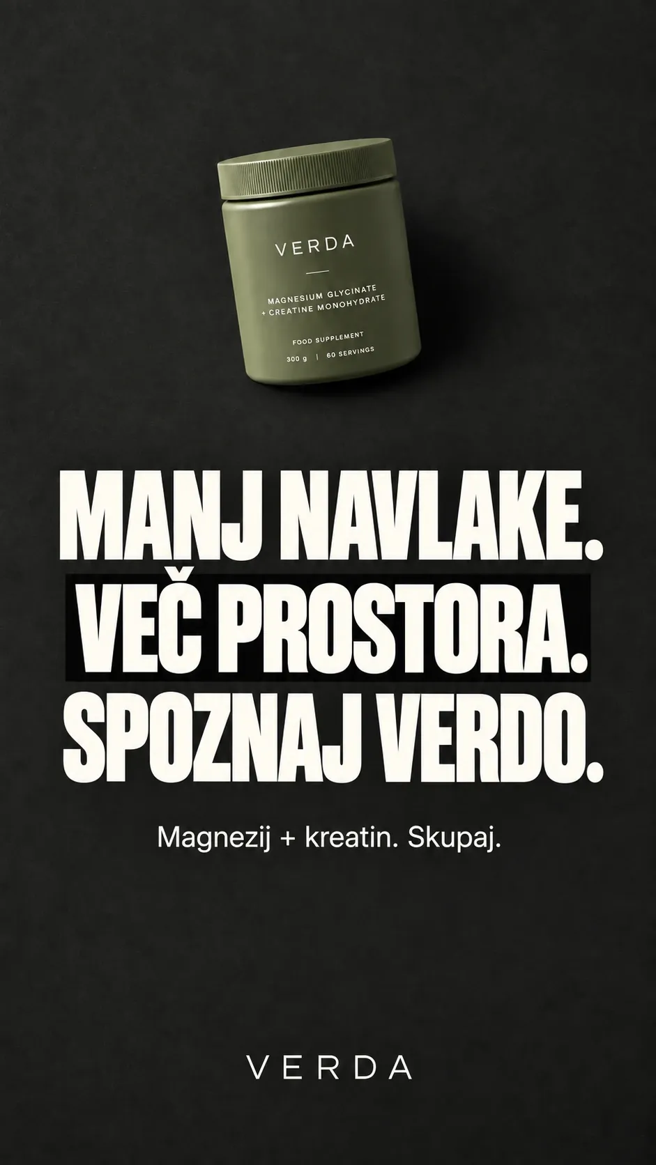 An ad Nomi made, in Slovenian