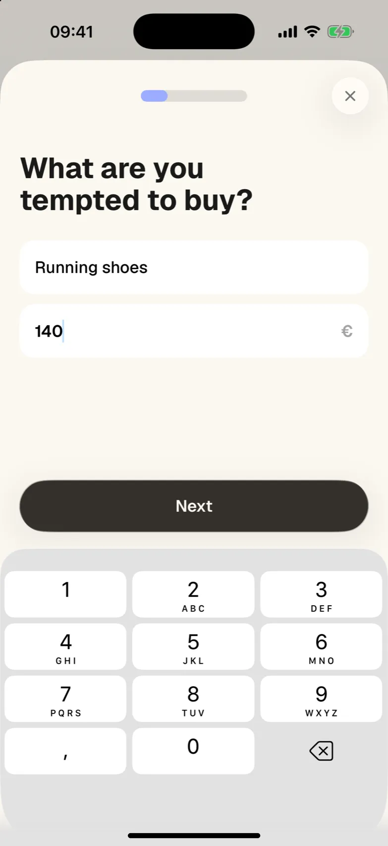 Adding running shoes at 140 euros