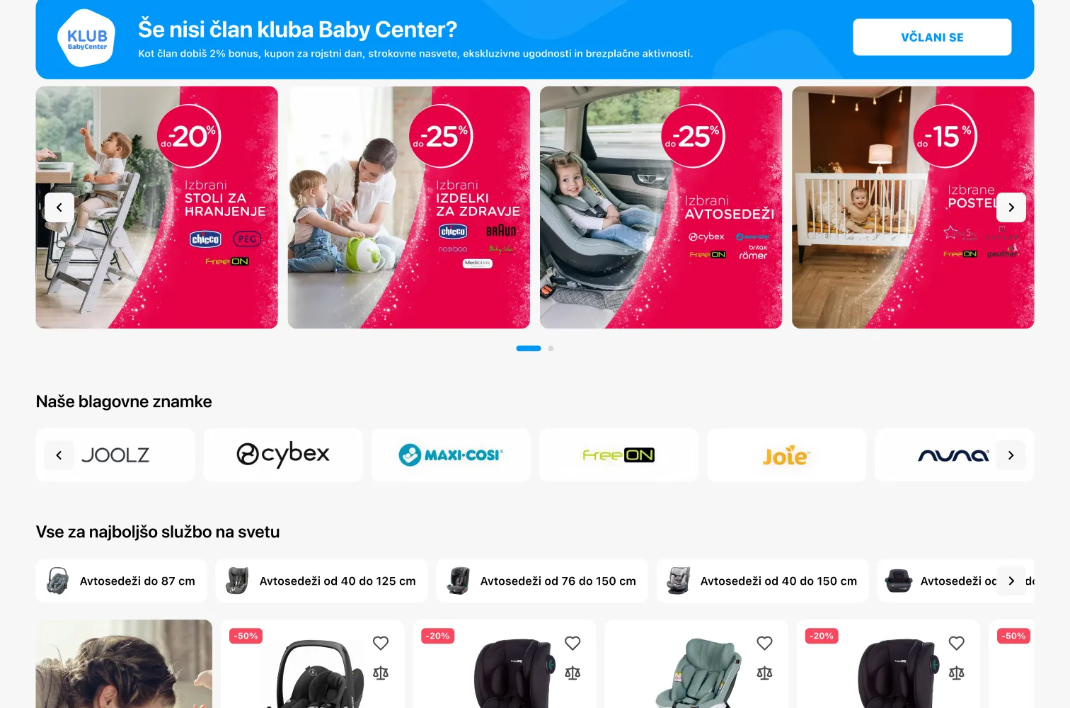 The BabyCenter club offer and discounted car seats