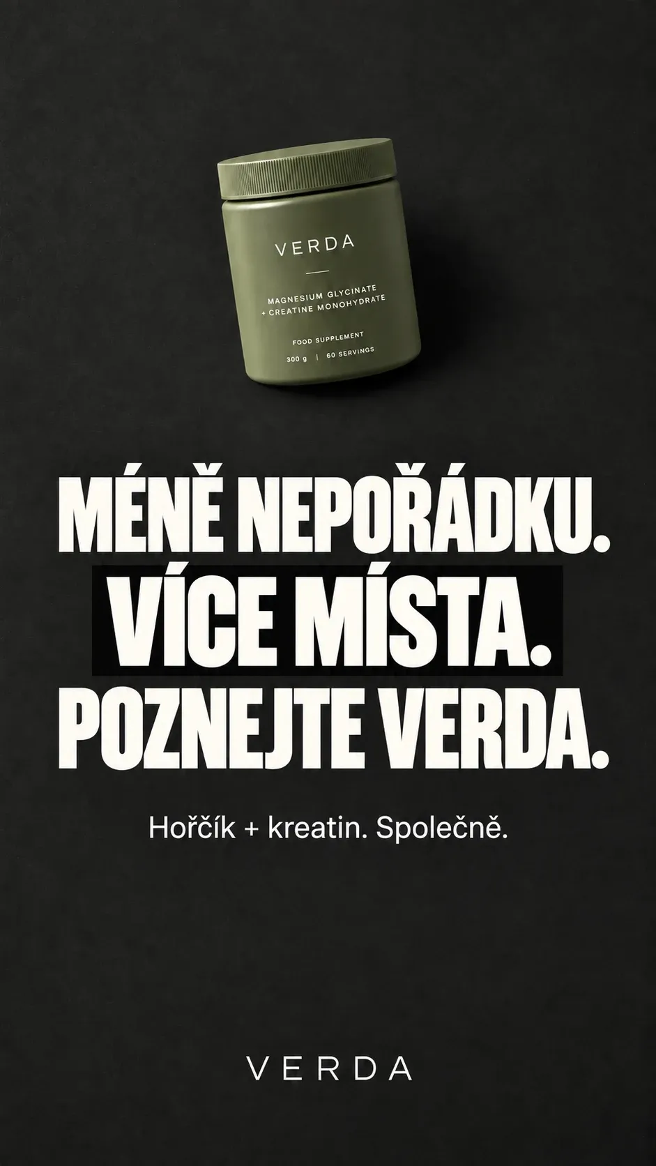 The Verda ad in Czech